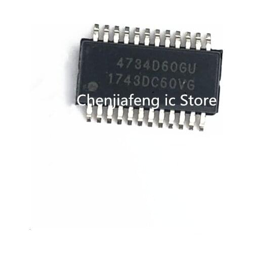 2PCS~100PCS/LOT 4734D60GU SI4734-D60-GU SI4734-D60-GUR SSOP24 New original