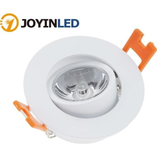 68mm 1x3W Mini Led Lamp Recessed Cabinet Led Light White Color Cut Hole 50mm Slim Led Downlight