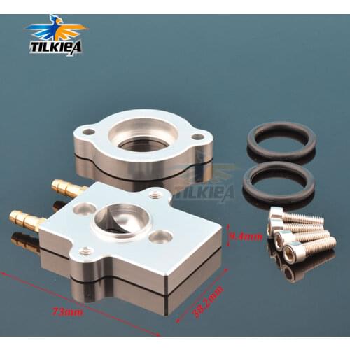 Aluminum water cool flange 22mm 7/8'' for 26cc 29cc 30cc Zenoah RCMK gas marine engine rc boats