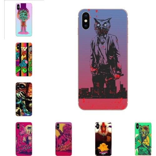 Soft TPU Phone Case Skin Cover Cool Game Hotline Miami For LG G7 ThinQ G5 G6 K50 Q60 K40 K8 Q7 2018 2017 V40 V30 V20 V10