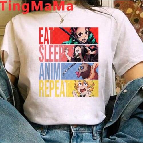 Demon Slayer Kimetsu No Yaiba Tanjirou Kamado tshirt male japanese aesthetic grunge clothes plus size