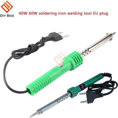 40W 60W Electric Soldering Iron Welding Tool AC 220V-240V Soldering Iron Welding Tool EU Plug