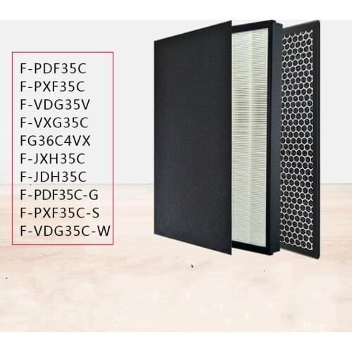 Activated carbon filter deodorization filter air purifier parts for Panasonic ZXFD35C PXF35C VDG35C VXG35C PDF35C JXH35C JDH35C