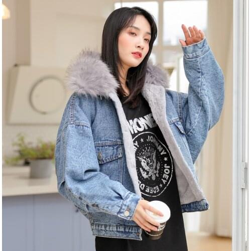 ISUREYOUNG Womens Denim Jackets