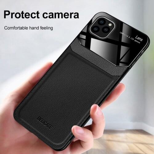 Leather Case For iPhone11 iPhone 11 Pro X XS Max XR 7 8 Plus iPhoneXR 8Plus Case Back Screen Protector Fashion Cover Shell Cases