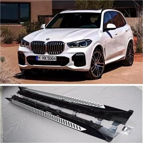 High Quality Aluminum Alloy Running Boards Side Step Bar Pedals Fits For BMW X5 G05 2019 2020 2021
