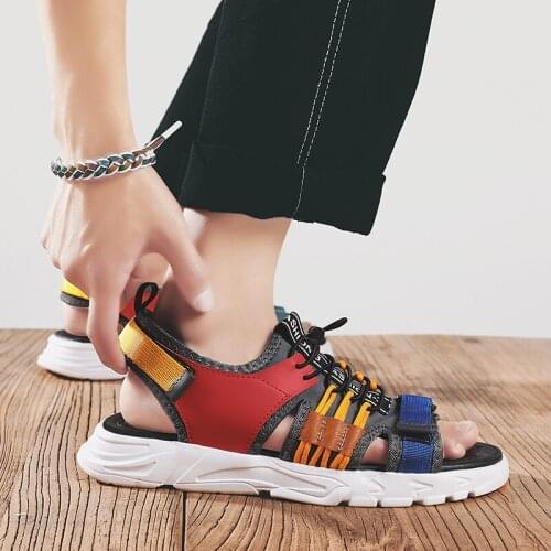 Male Sandal Sandals Shoes Men Camel Mens Mens Casual Outdoor Man Summer Sandal Free Shipping Garden Sandalen Heren