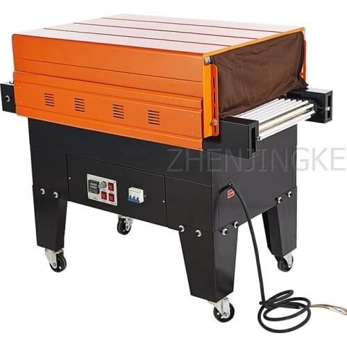 Heat Shrinkable Film Packing Machine Fully Automatic Disinfection Tableware Cosmetic Gift Packaging Tools Heat Shrinking Machine