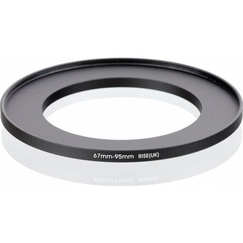 67mm-95mm 67-95mm 67 to 95 Step Up Ring Filter lens Adapter ring black