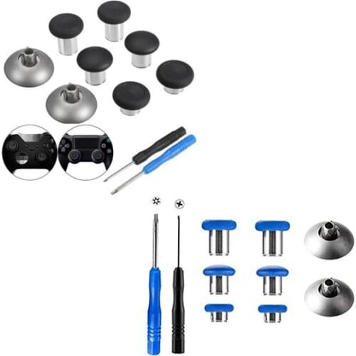 Replacement Swap Thumbsticks (8 pcs) Fits for PS4 DualShock 4 & One One Elite Nintendo Switch Pro Controller