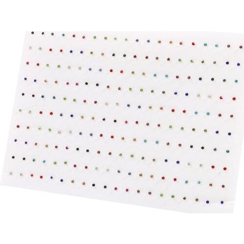 Women 100 Pairs /Lot Cute Crystal Small Stud Earrings Sets Girl Children Jewelry Party Birthday Gift With Heart Box Random Style