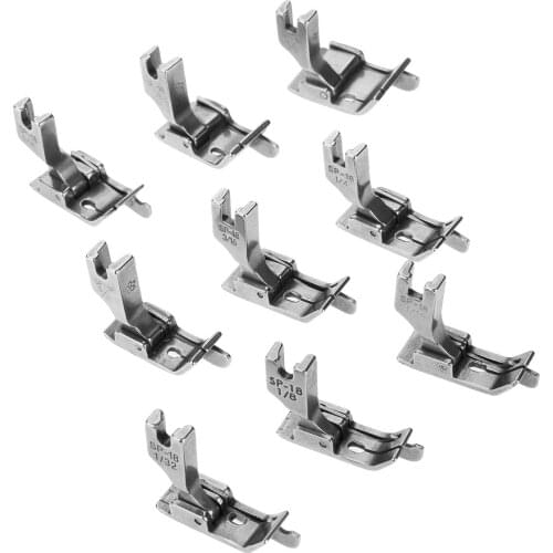 1PC Metal Presser Foot SP-18 Industrial Sewing Machine Flat Car Moving Edge Single Needle Flat