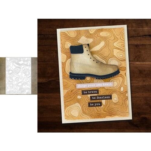 Abstract Coverplate Metal Cutting Dies for Scrapbooking and Card Making Paper Craft 2020 New die cuts