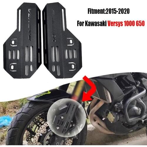 VERSYS1000 VERSYS650 Motorcycle Front Fork Shock Absorber Guard Protective Cover For Kawasaki Versys 1000 650 2015 2016 17-2020