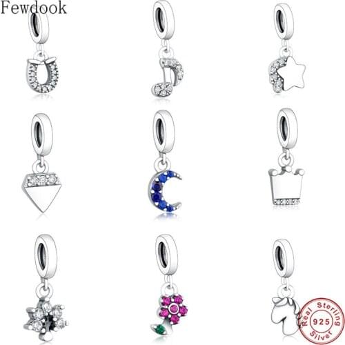 100% 925 Silver Mickey Head Shape Key Mountain Key Bead Fit Original Brand Charm Bracelet Making Jeweley Women Craft Berloque