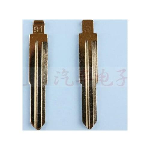 DAKATU New 91#Car key Blade Flip Floding Remote Key Blank For Honda Accord ACROTES Remote Key blade NO.91