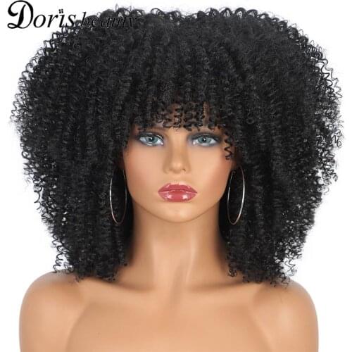 Doris beauty Black Wigs