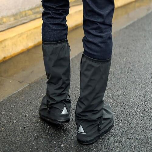 36 1PC Raincoats Non-slip Shoe Cover Waterproof reusable Motorcycle Cycling Bike Rainwear Shoes Rain Covers Easy to ride 35