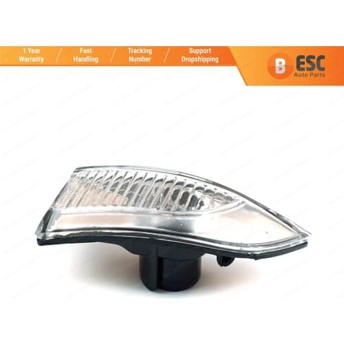 ESC ESP602-1 Side Wing Mirror Indicator Lamp Lens Left 261656470R for Renault Megane MK3 Fluence Latitude Laguna Scenic