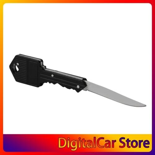 Multifunctional Outdoor Camping Hiking Tools Foldable Portable Size Mini Hunting Knife Survivcal Key Shape Knife Tools