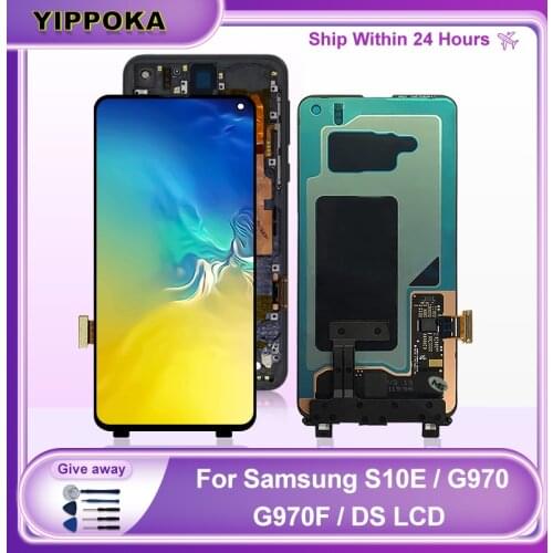 Original For Samsung Galaxy S10E G970 G970F LCD Display Touch Sreen Digitizer Replacement Parts For Samsung S10 E G970F/DS G970U
