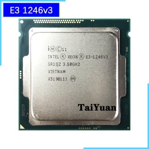 Intel Xeon E3-1246 v3 E3 1246v3 E3 1246 v3 3.5 GHz Quad-Core Eight-Thread 84W CPU Processor LGA 1150