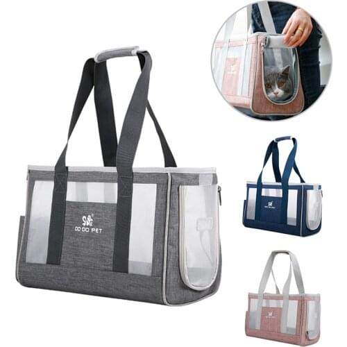 Breathable Cat Carrier Bag dogTransporter Carry Tote Portable Outdoor Handbag Backpack Pet Carrier for Cat Dog Travel Puppy Bag