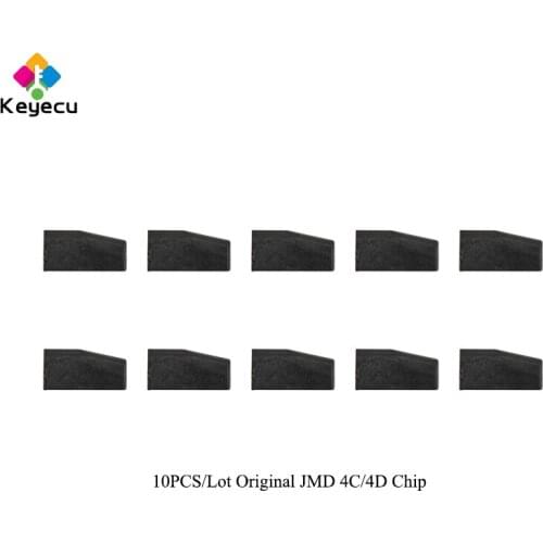 KEYECU 10PCS Replacement Original JMD 4C/ 4D Chip for CBAY Hand-held Car Key Copy Auto Key Programmer Add F*ord & M*azda Model