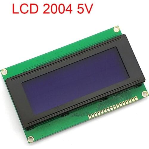 LCD2004 IIC/I2C LCD Display Monitor 2004 20X4 5V Character Blue Backlight Screen LCD2004 IIC I2C For Arduino LCD Dis