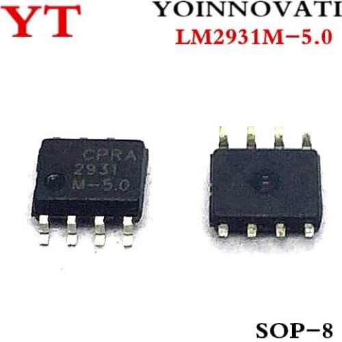 10pcs/lot LM2931M-5.0 LM2931 M-5.0 SOP-8 IC best quality