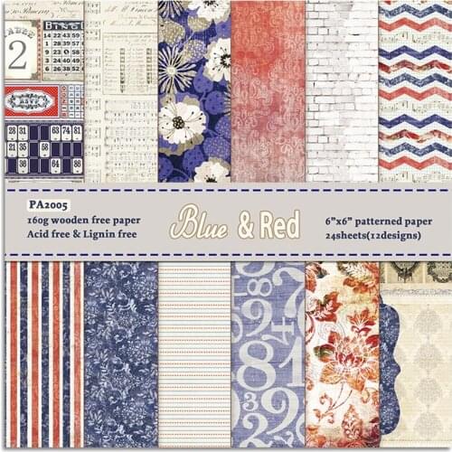 24Pcs/Lot Purple Numbers Retro Material Papers DIY Scrapbooking Album Diary Gift Decorative Paper Scrapbooking Paper