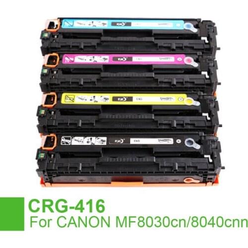 4color NEW For Canon CRG416 CRG-316 toner cartridge LBP5050N MF8010Cn 8030Cn 8050CN 8040 8230 mf8080cw 8030 8280 8210cn