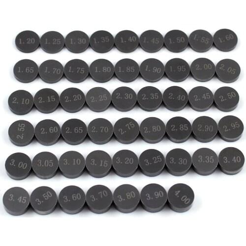 52pcs / 208pcs / 46pcs Motorcycle Engine Parts Adjustable Valve Shim 9.48mm Refill Kit For Honda TRX450ER Electric Starter