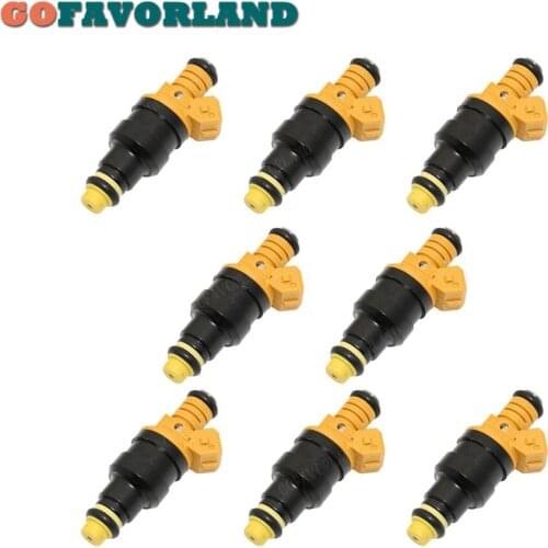 8Pcs Fuel Injector 0280150943 0280150939 For Ford Excursion 2000-2005 E-150/E-150 Club Wagon 2003 Lincoln Navigator 1998-1999
