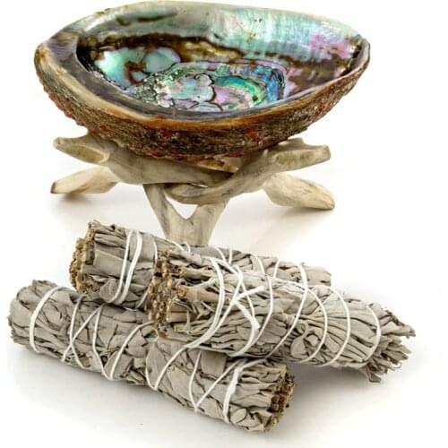 White Sage Rope Indoor Purification Smoking Household Cleaning Treatment Meditation Mixing Direct Transportation Dropshipping