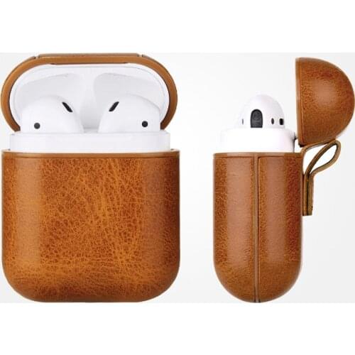 New Monogrammed Letters PU Leather Protective Case For Airpod 2 Holder