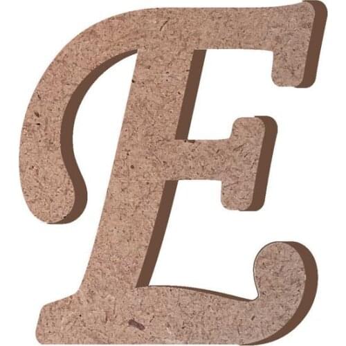 Hr6 E Letter Trinket Wooden Object Code: hr6 paintable decorative objects декоративные предметы под роспись
