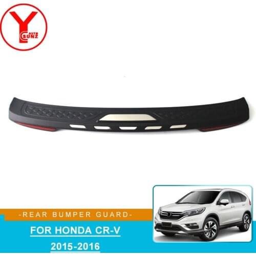 ABS Car Rear Bumper Cover For Honda Crv Cr-v 2012 2013 2014 2015 2016 Sill Plate Trunk Trim Accessories Exterior Protector