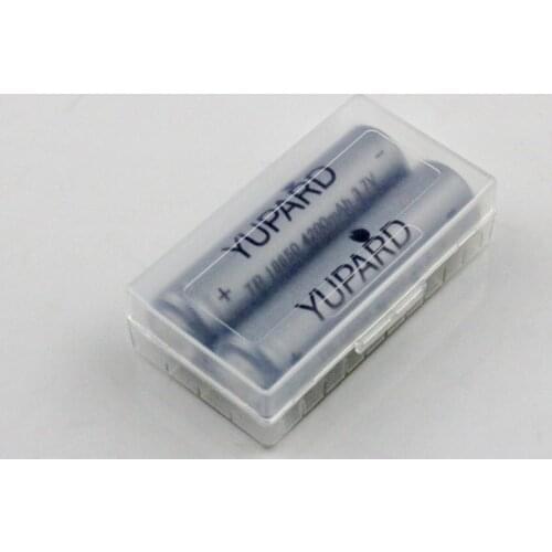 Yupard free shipping Wholesale new Plastic Case Holder Storage Box for AA AAA flashlight 18650 Battery