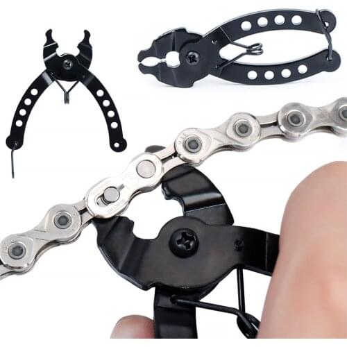 Bicycle Chain Checker Mini Mountain Bike Chain Quick Removal Installation Bike Gauge Tool Calipers Measure Screw Chain Hook