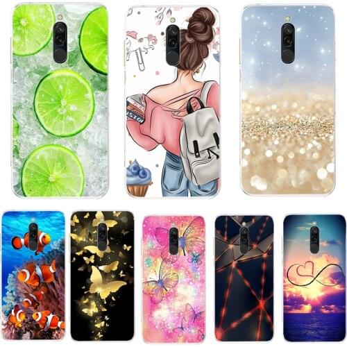Case For Xiaomi Redmi 8 Case Silicone Soft Back Cover For Xiaomi Redmi 8 Cover Redmi8 Phone Case Funda Coque Bumper Protective