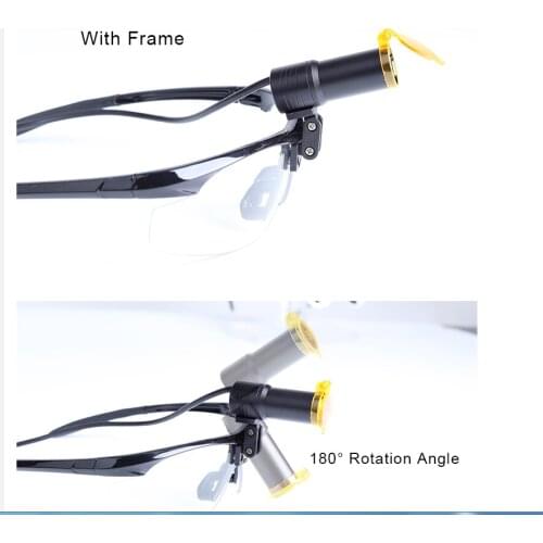 Dental Equipments LED Light with Battery Fiure to Goggles