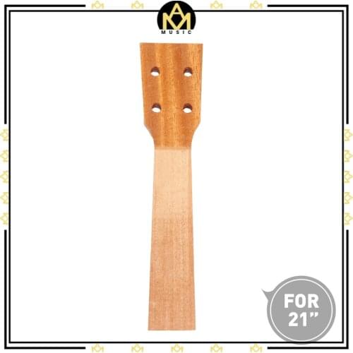 Soprano Ukulele Neck Mahogany Body Sapele Veneer Neck For 21'' Ukelele Uke Hawaii Guitar Parts Ukulele Luthier DIY