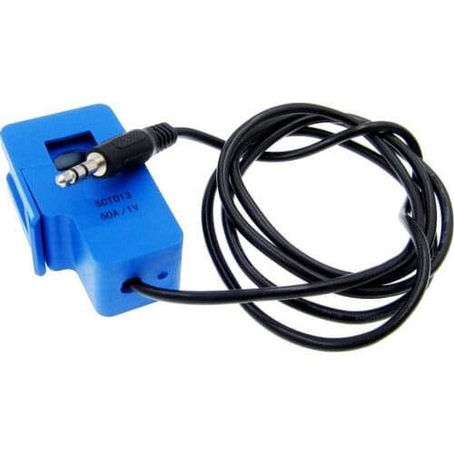 5pcs SCT013 High Quality 50A SCT-013-050 Non-invasive AC current sensor Split Core Current Transformer