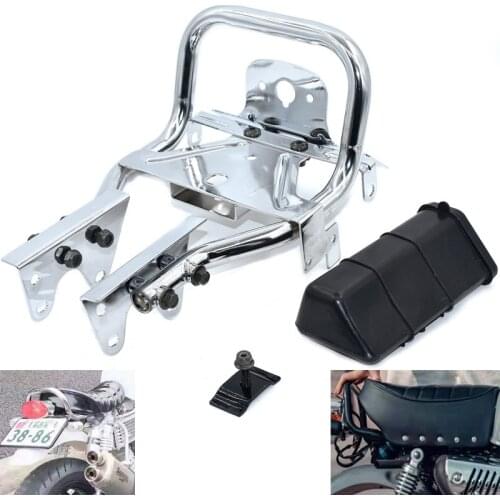 Motorcycle Rear rack with storage box for Mini Trail Bike monkey DAX Z50A Z50R Z50J Z110 Z125