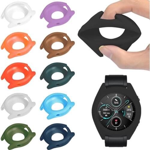 For Magic Watch 2 Protective Silicone Case Colorful Soft Smart Watch Flexible Bumper 46MM Sports Bracelet Cover Shell