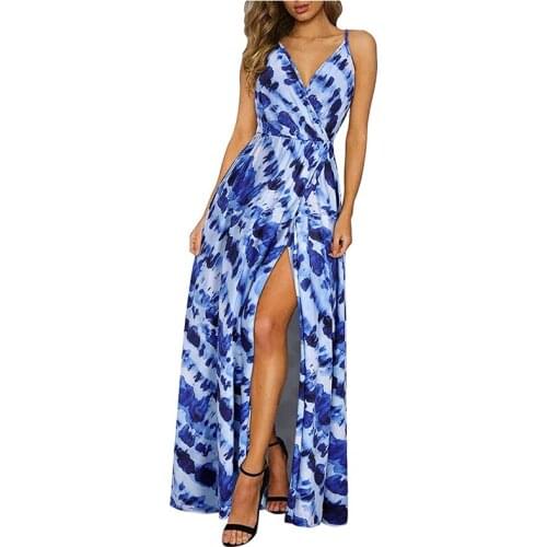 Women 2021 New Sleeveless Long Dress Party Club Elegant Backless Vestidos Fashion High Quality Womens Dress Commuter Skirt