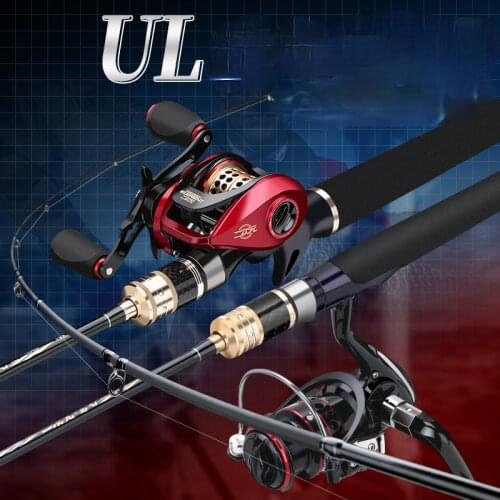 1.5M 1.8M 1.98M Lure Rod UL Power Spinning Casting Olta Carbon Fiber Distance Throwing Pole Lure Weight 2-7g Fishing Tackle