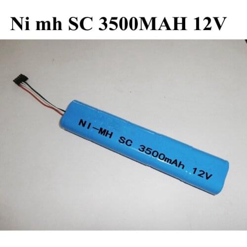 12V 3500mAh NIMH Battery Pack NI-MH Battery Pack for Automatic Smart Vacuum Cleaning Robot Sweeping Battery 70e D75 85 D85 80