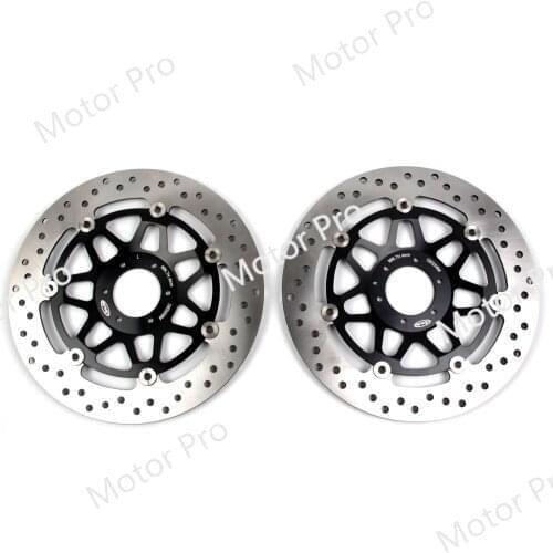 2PCS Motorcycle Floating Disc Rotors for HONDA VTEC 400 1999 - 2015 2004 2005 2006 2007 2008 2009 2010 2011 2012 2013 2014